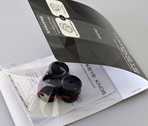 Amazon.co.jp: beatwalk Hawkeye Knob (solid) 3個入りパック (black x